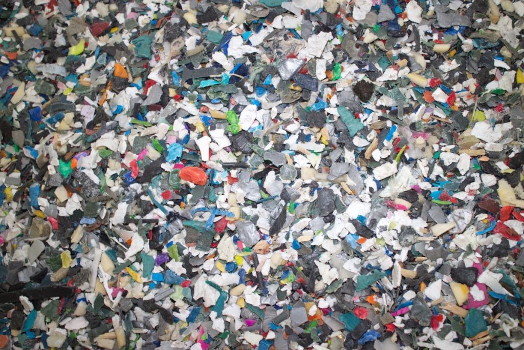 shredded bits of media